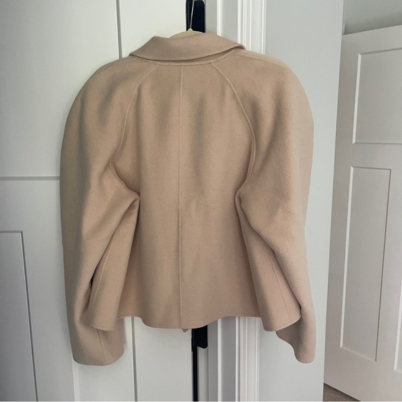 Ulla Johnson Coralie Jacket Wool Double Breasted Coat Bone Beige - Picture 7 of 7